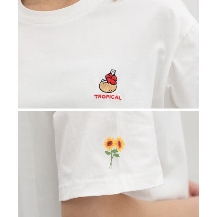 トップス Tシャツ 半袖Tシャツ | Honeys | 詳細画像5 