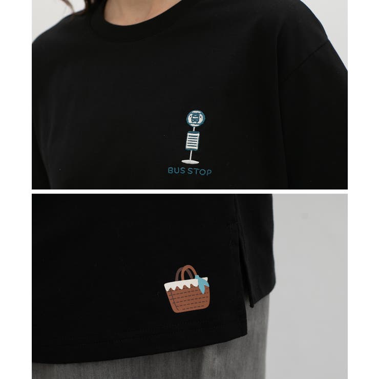 トップス Tシャツ 半袖Tシャツ | Honeys | 詳細画像7 