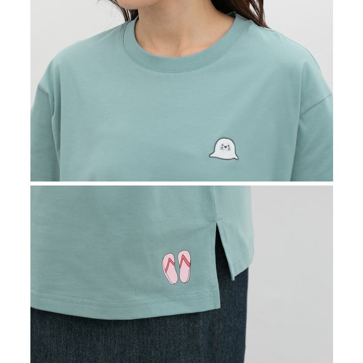 トップス Tシャツ 半袖Tシャツ | Honeys | 詳細画像9 