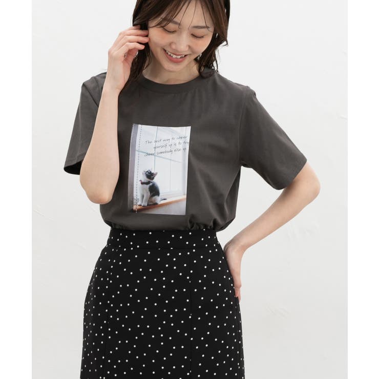 トップス Tシャツ 半袖Tシャツ | Honeys | 詳細画像7 