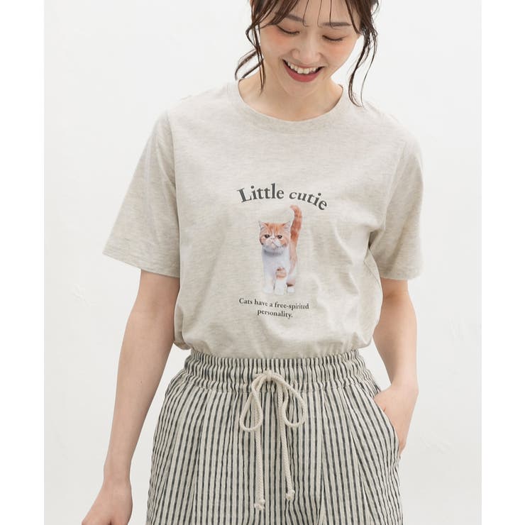 オートミール | トップス Tシャツ 半袖Tシャツ | Honeys