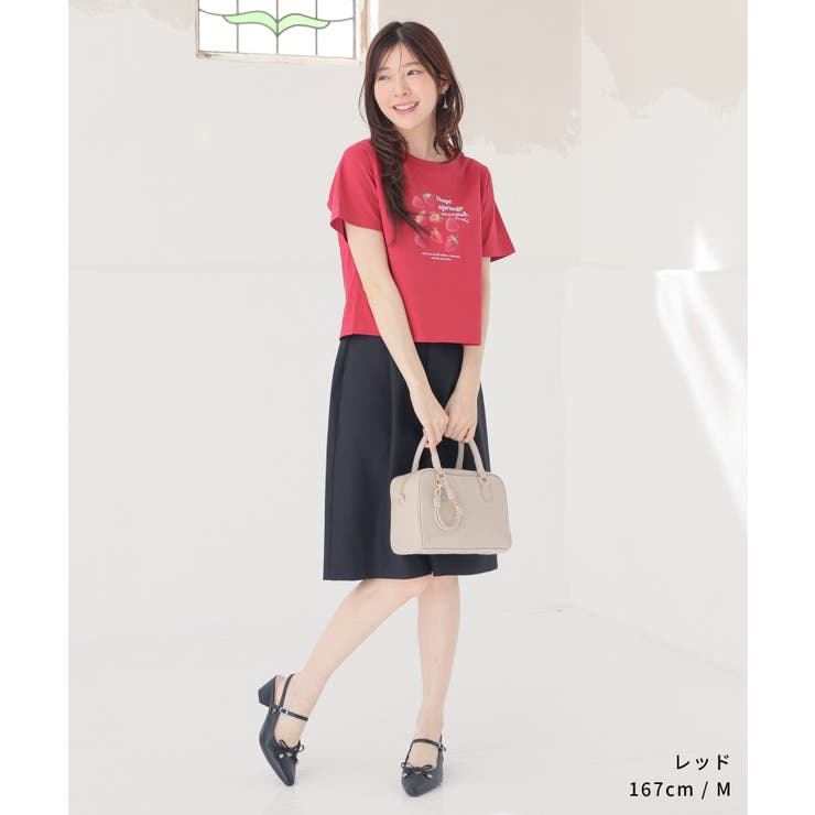 トップス Tシャツ 半袖Tシャツ | Honeys | 詳細画像12 