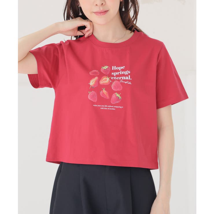 トップス Tシャツ 半袖Tシャツ | Honeys | 詳細画像13 