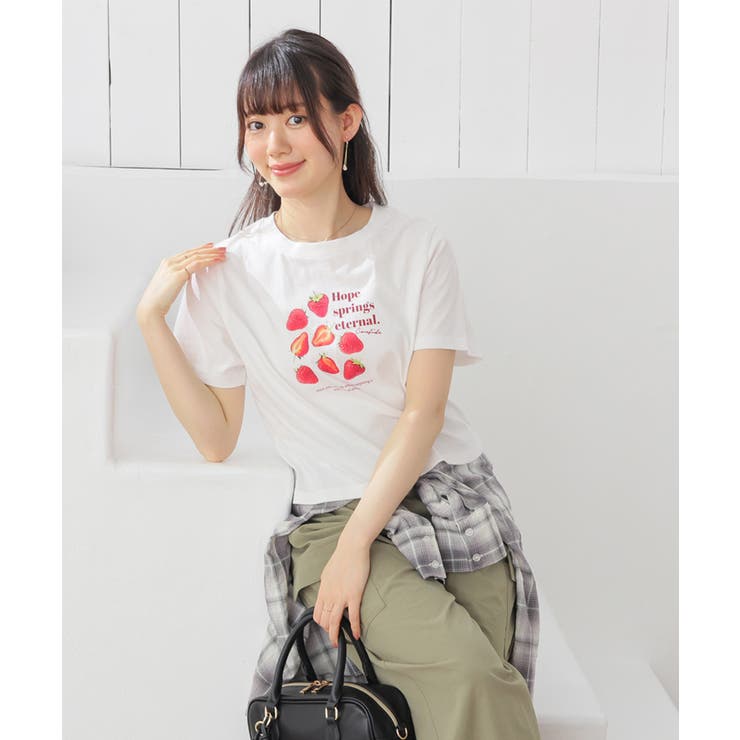 トップス Tシャツ 半袖Tシャツ | Honeys | 詳細画像5 