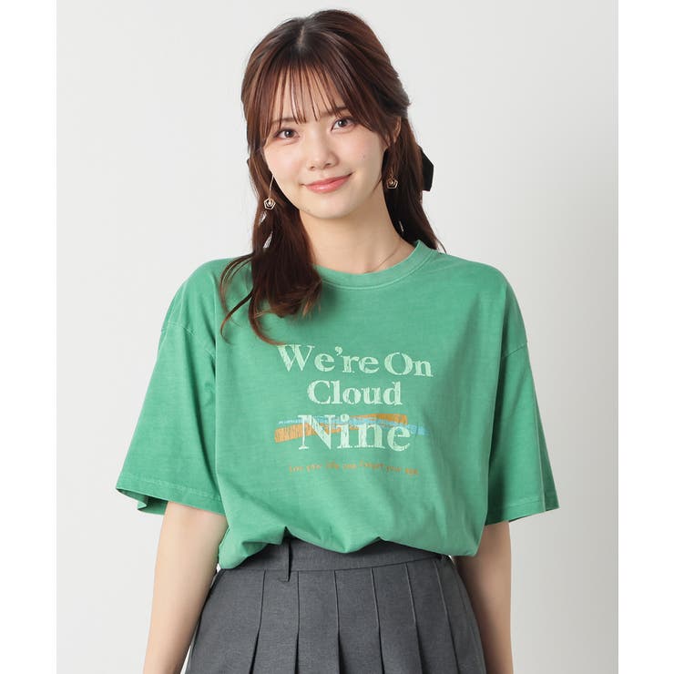 グリーン | トップス Tシャツ 半袖Tシャツ | Honeys