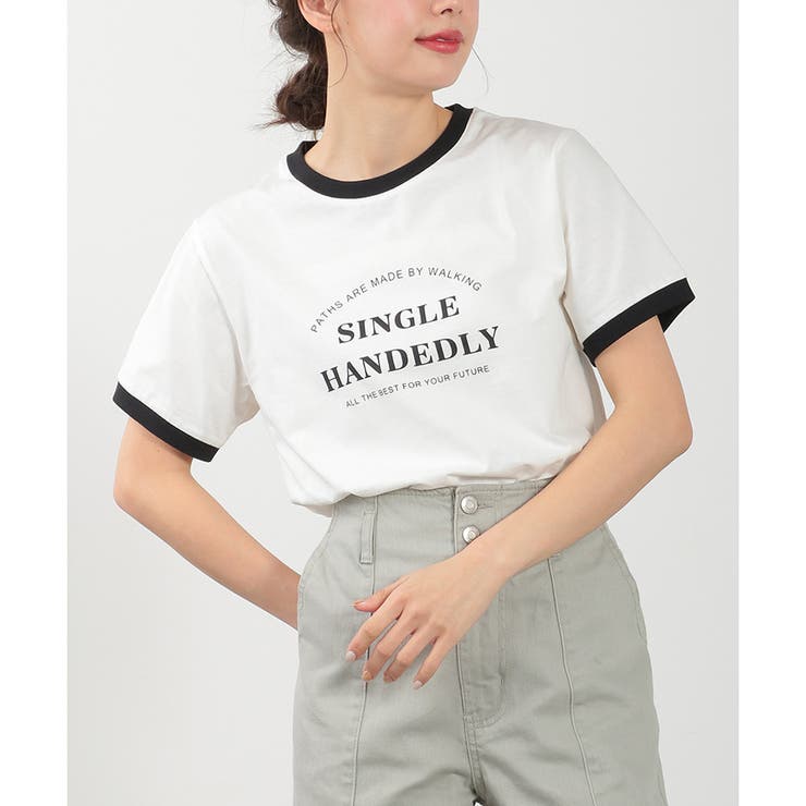 トップス Tシャツ 半袖 品番 Hnsw Honeys ハニーズ のレディースファッション通販 Shoplist ショップリスト