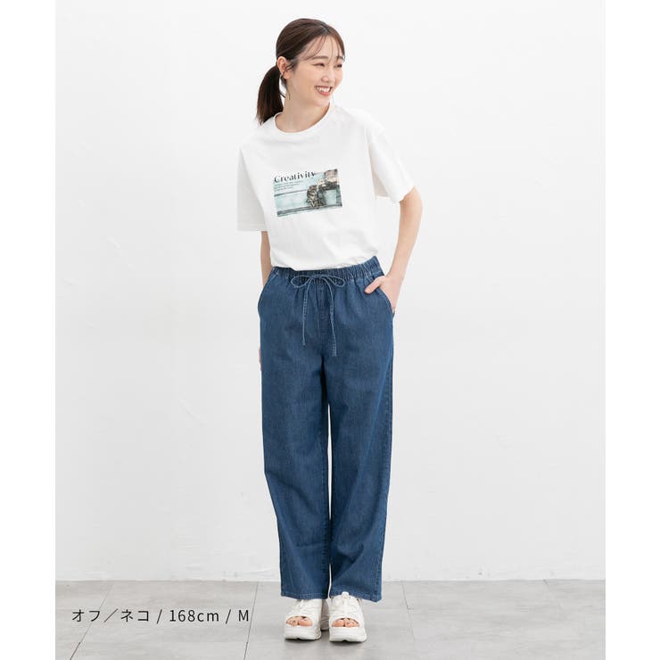 トップス Tシャツ 半袖Tシャツ | Honeys | 詳細画像4 