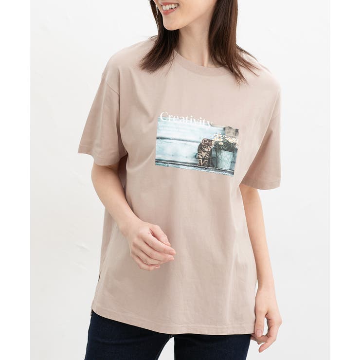 ピンク | トップス Tシャツ 半袖Tシャツ | Honeys
