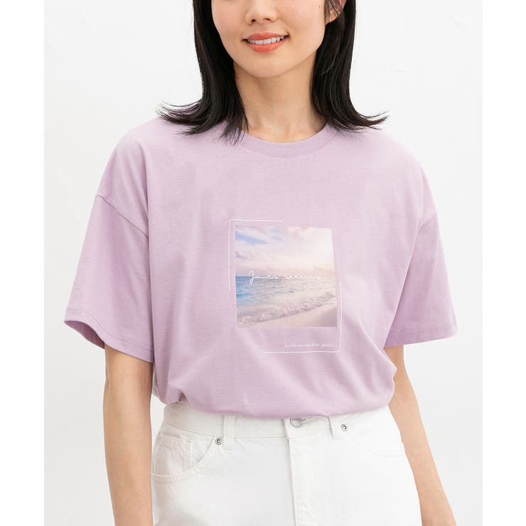 ピンクパープル | 【ハニーズ】トップス Tシャツ 半袖Tシャツ | Honeys