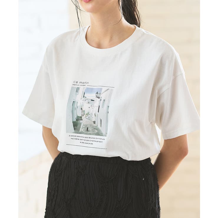 オフ／ネコ | 【ハニーズ】トップス Tシャツ 半袖Tシャツ | Honeys