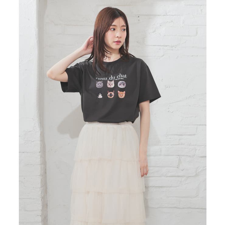 トップス Tシャツ 半袖Tシャツ | Honeys | 詳細画像9 