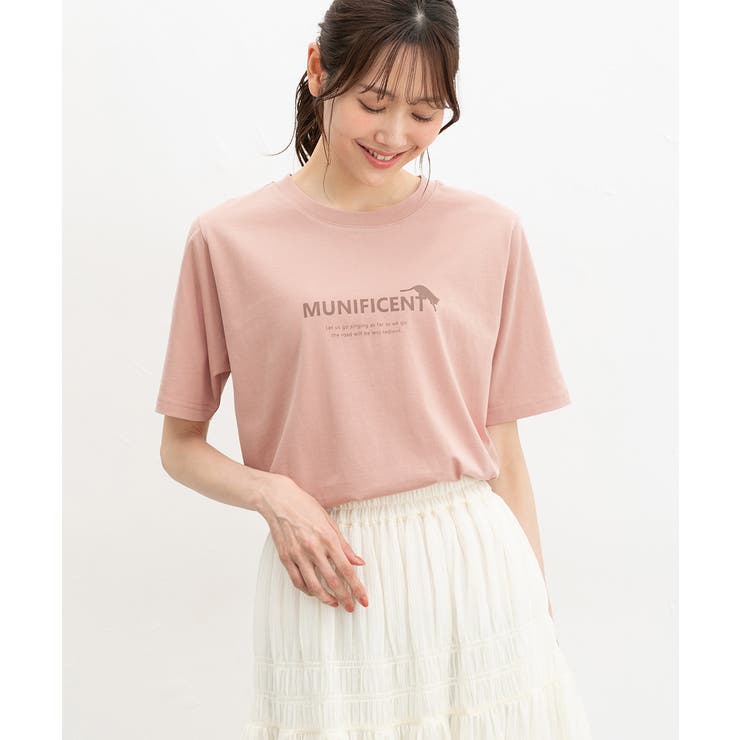 ピンク | トップス Tシャツ 半袖Tシャツ | Honeys