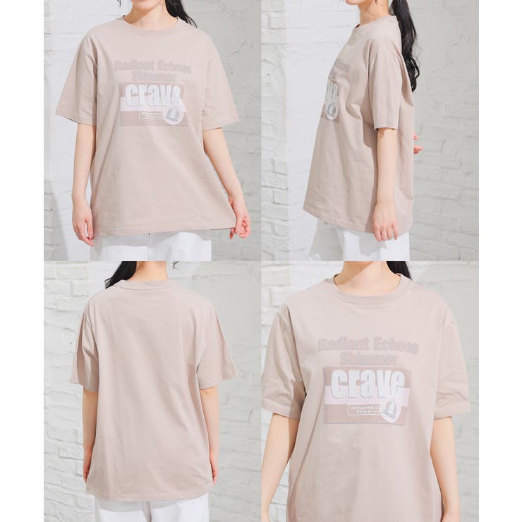 トップス Tシャツ 半袖Tシャツ | Honeys | 詳細画像16 