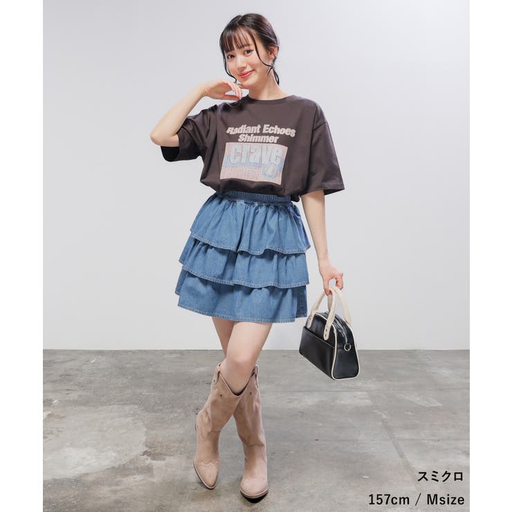 トップス Tシャツ 半袖Tシャツ | Honeys | 詳細画像6 