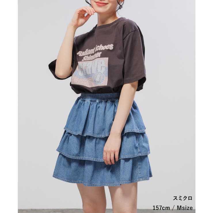 トップス Tシャツ 半袖Tシャツ | Honeys | 詳細画像8 