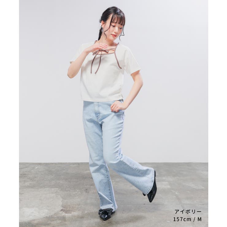 トップス カットソー 半袖 | Honeys | 詳細画像3 