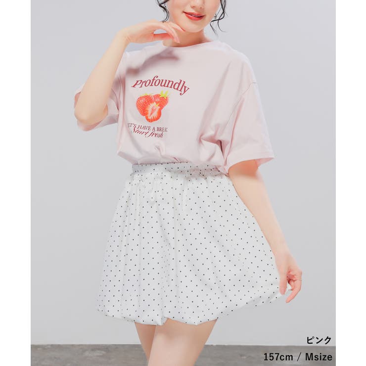 トップス Tシャツ 半袖Tシャツ | Honeys | 詳細画像11 