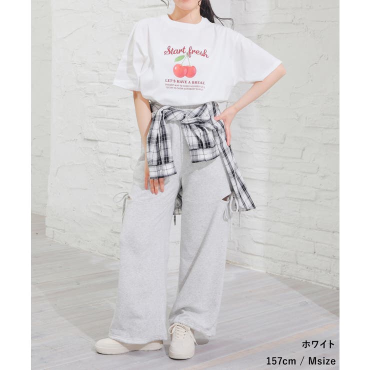 トップス Tシャツ 半袖Tシャツ | Honeys | 詳細画像5 
