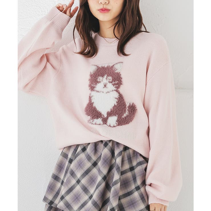 ピンク | トップス ニット セーター | Honeys