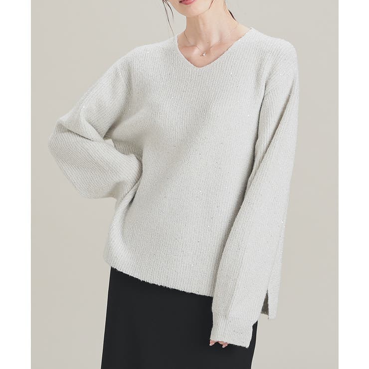 アイボリー | トップス ニット セーター | Honeys