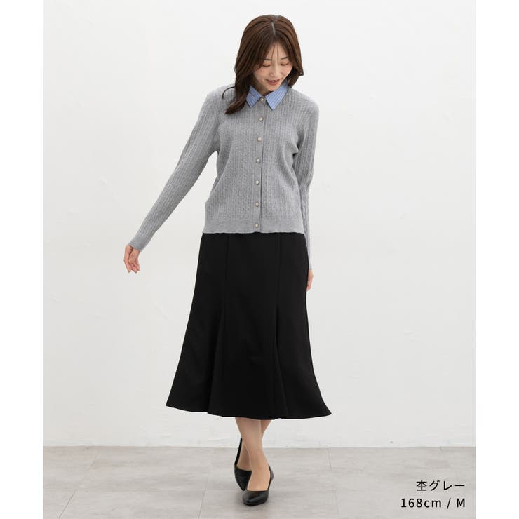 トップス カーディガン 長袖 | Honeys | 詳細画像9 
