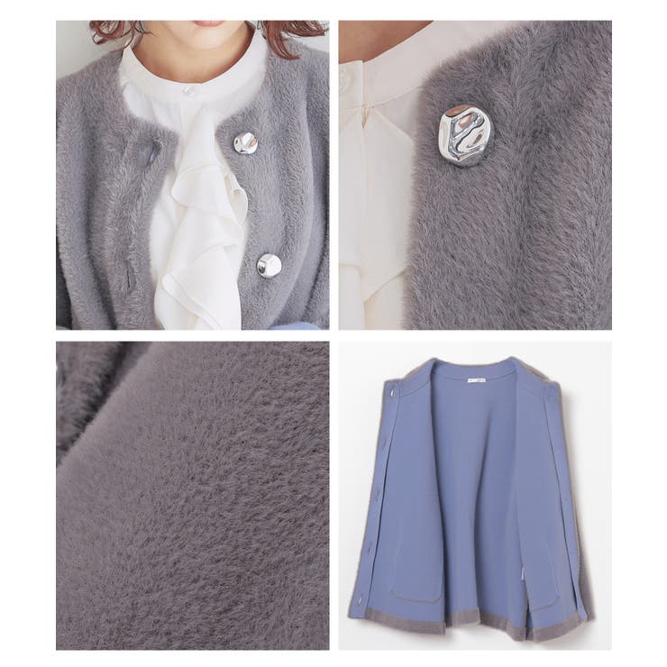 アウター コート ハーフコート | Honeys | 詳細画像16 