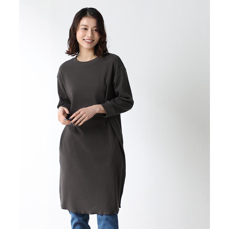 ワンピース クルーネック 8分丈 品番 Hnsw Honeys ハニーズ のレディースファッション通販 Shoplist ショップリスト