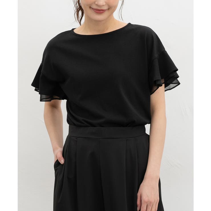 ブラック | トップス Tシャツ 半袖Tシャツ | Honeys