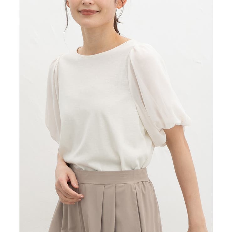 アイボリー | トップス Tシャツ 半袖Tシャツ | Honeys