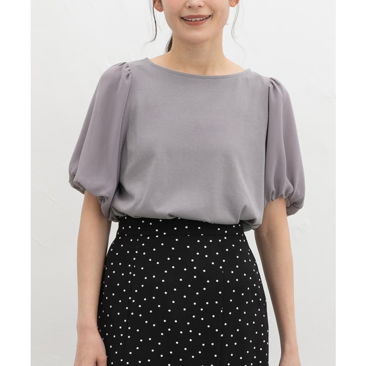 グレージュ | トップス Tシャツ 半袖Tシャツ | Honeys