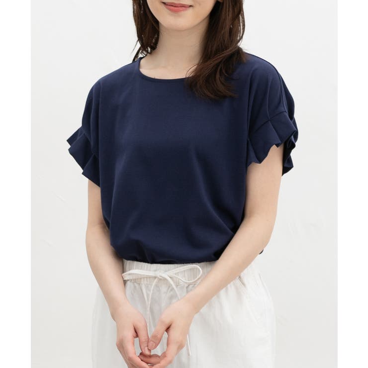 ネイビー | トップス Tシャツ 半袖Tシャツ | Honeys