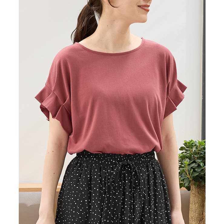 レッド | トップス Tシャツ 半袖Tシャツ | Honeys