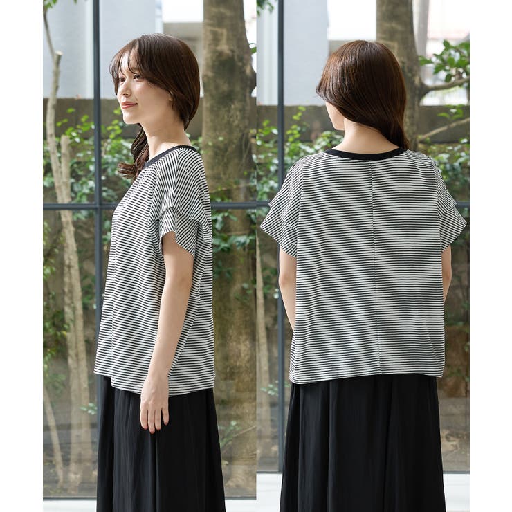 トップス Tシャツ 半袖Tシャツ | Honeys | 詳細画像14 