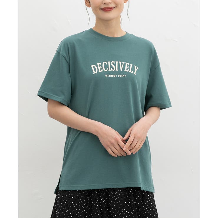 グリーン | トップス Tシャツ 半袖Tシャツ | Honeys