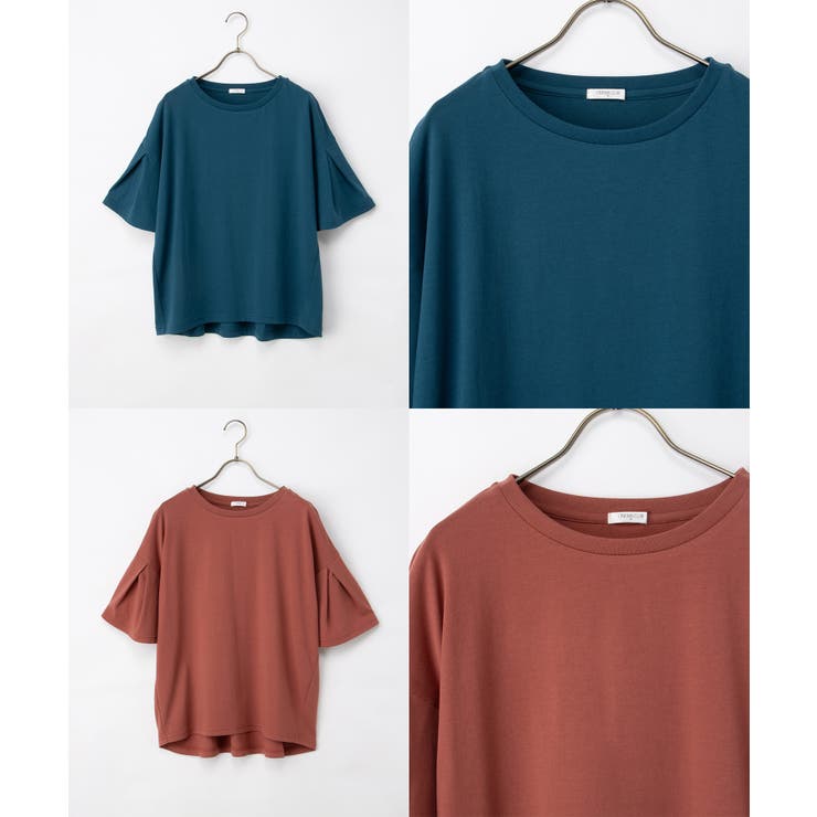 トップス Tシャツ ５分袖Tシャツ | Honeys | 詳細画像13 