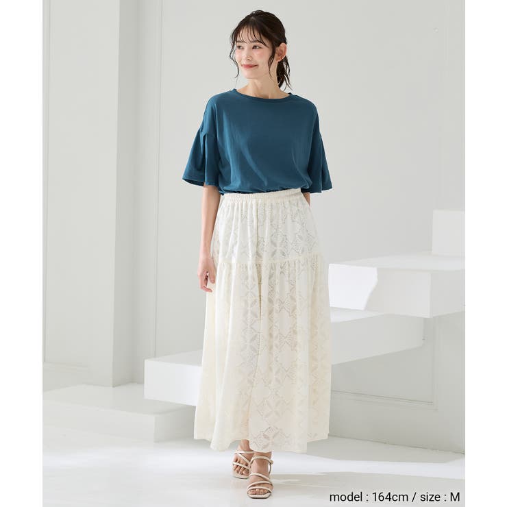 トップス Tシャツ ５分袖Tシャツ | Honeys | 詳細画像6 