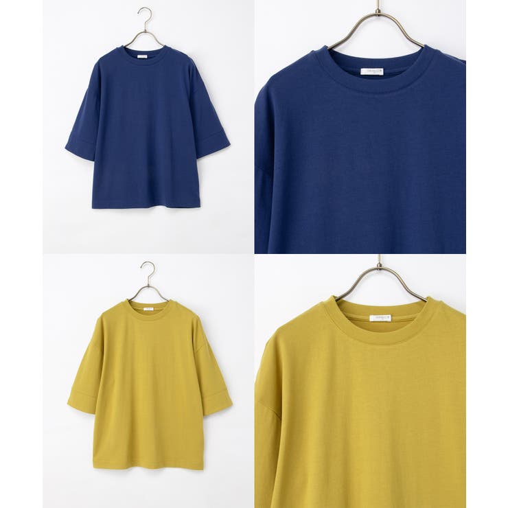 トップス Tシャツ ５分袖Tシャツ | Honeys | 詳細画像13 