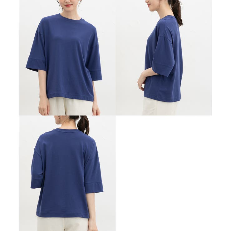 トップス Tシャツ ５分袖Tシャツ | Honeys | 詳細画像15 