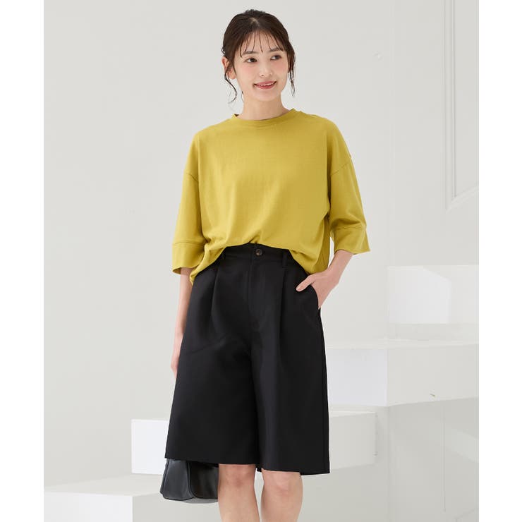 トップス Tシャツ ５分袖Tシャツ | Honeys | 詳細画像8 
