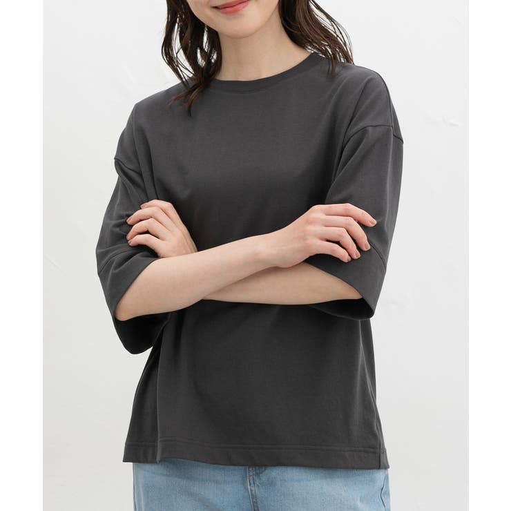 チャコール | トップス Tシャツ ５分袖Tシャツ | Honeys