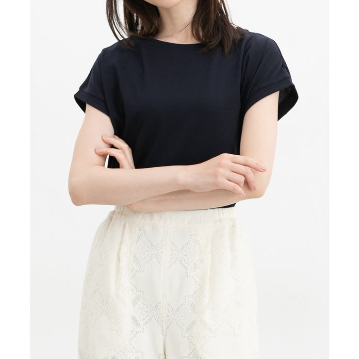 ネイビー | トップス Tシャツ 半袖Tシャツ | Honeys