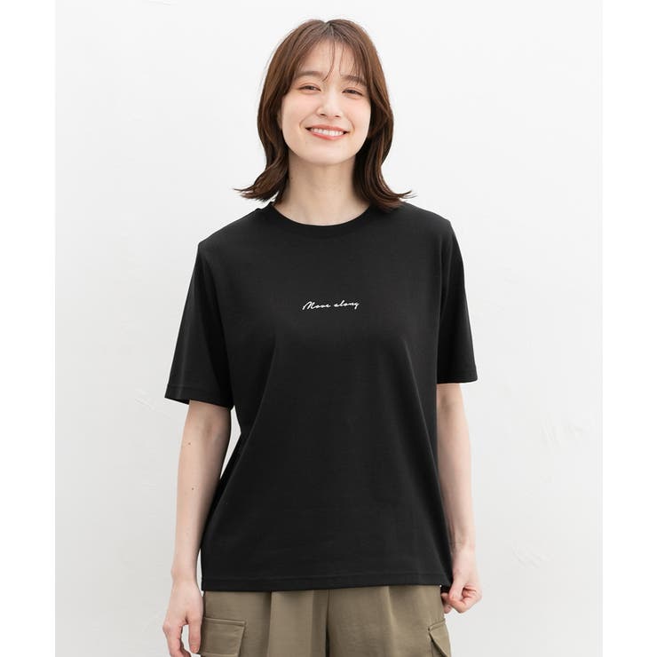 ブラック | トップス Tシャツ 半袖Tシャツ | Honeys