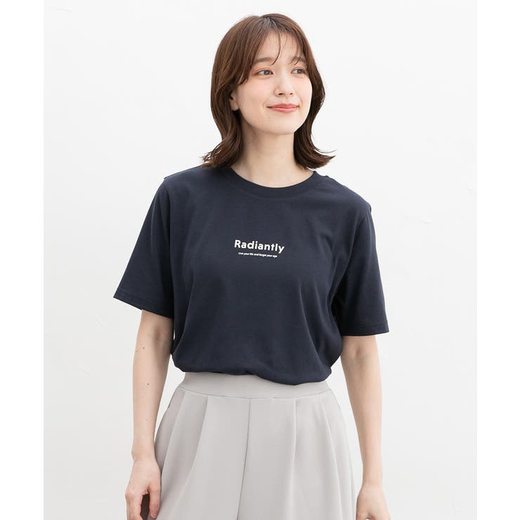 ネイビー | トップス Tシャツ 半袖Tシャツ | Honeys