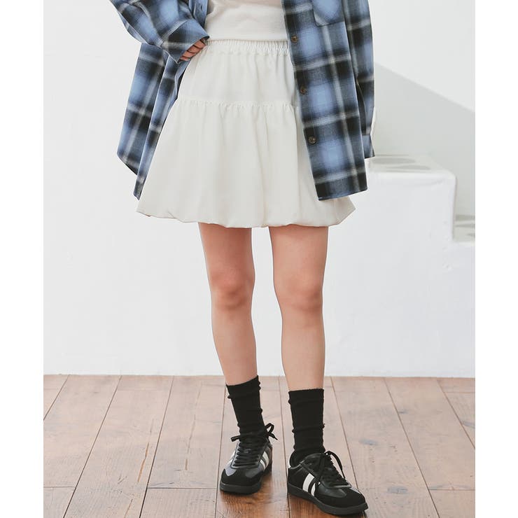 アイボリー | ボトムス スカート ミニスカート | Honeys