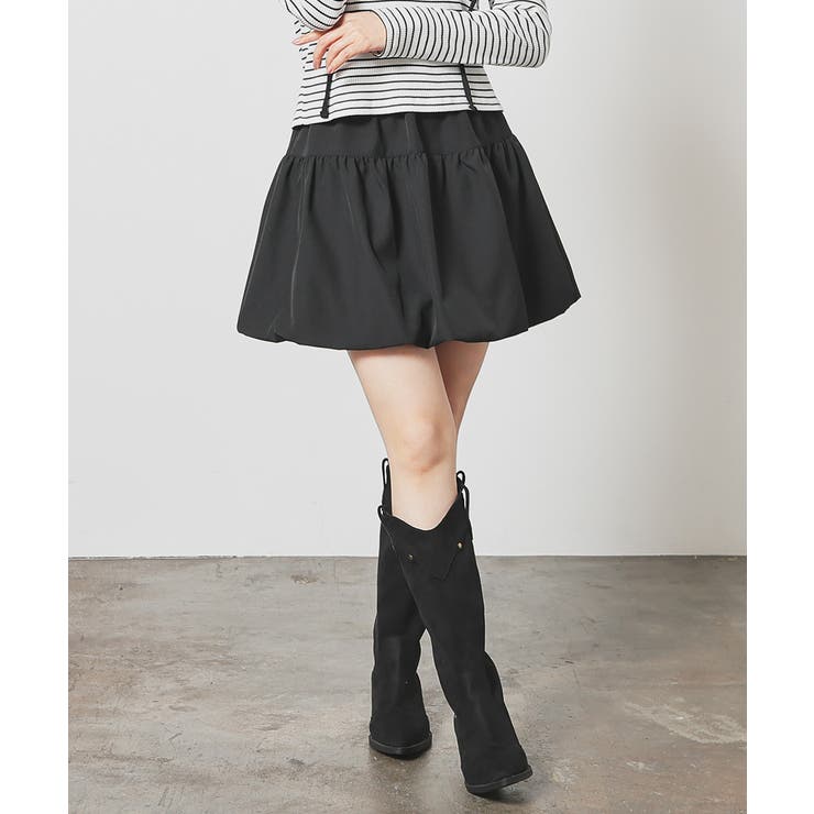 ブラック | ボトムス スカート ミニスカート | Honeys