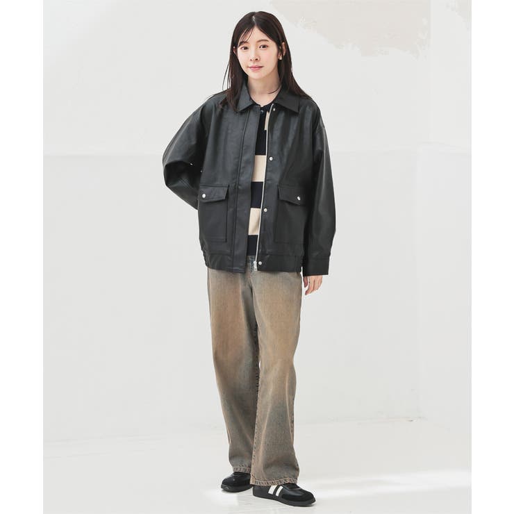 アウター ジャンパー ブルゾン | Honeys | 詳細画像3 