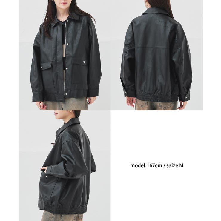 アウター ジャンパー ブルゾン | Honeys | 詳細画像9 