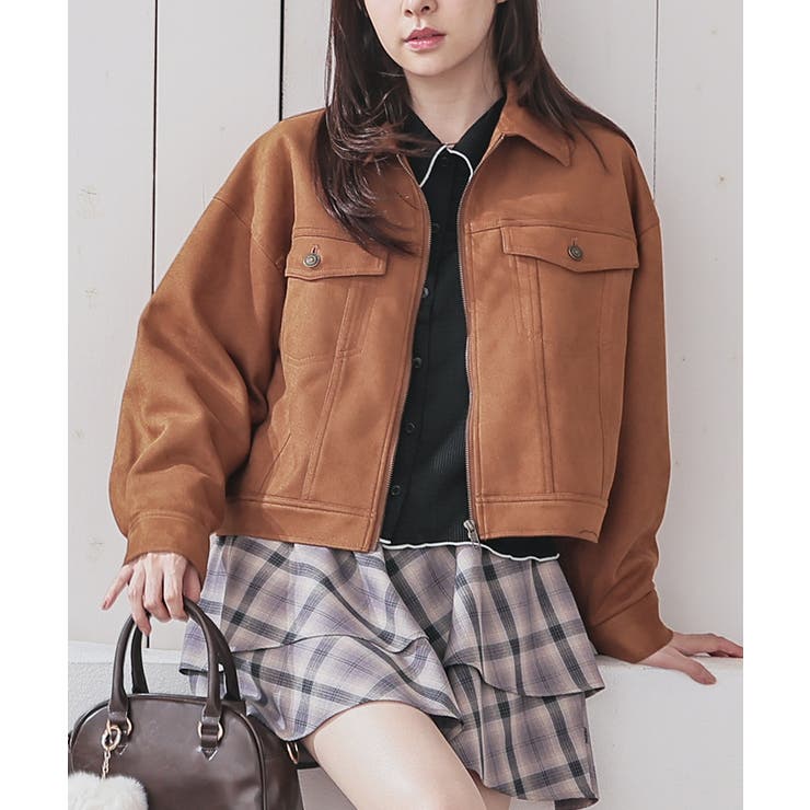 キャメル | アウター ジャンパー ブルゾン | Honeys