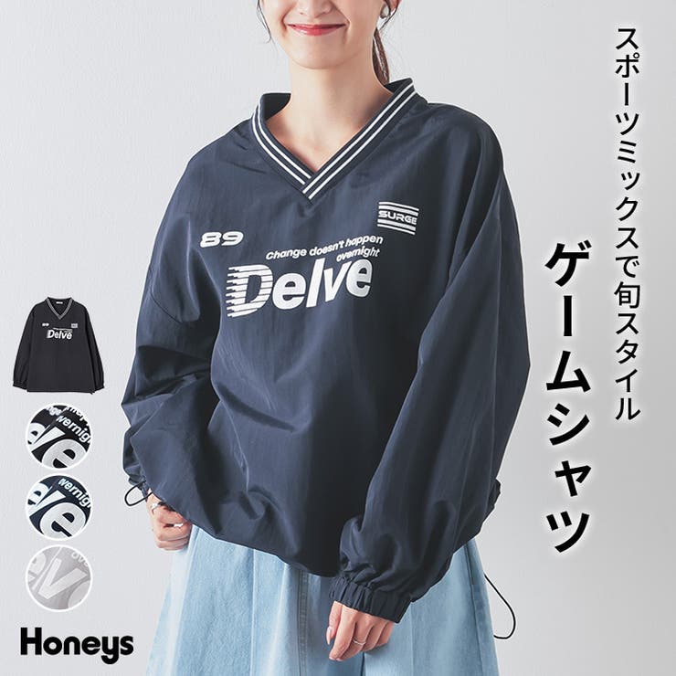 トップス ブラウス 長袖 | Honeys | 詳細画像1 