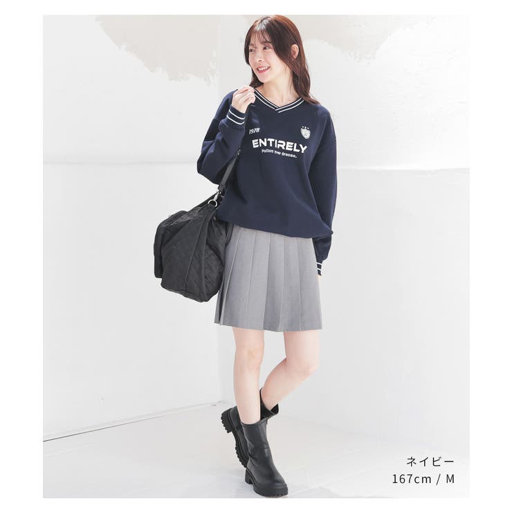 トップス スウェット 長袖[品番：HNSW0010261]｜Honeys
